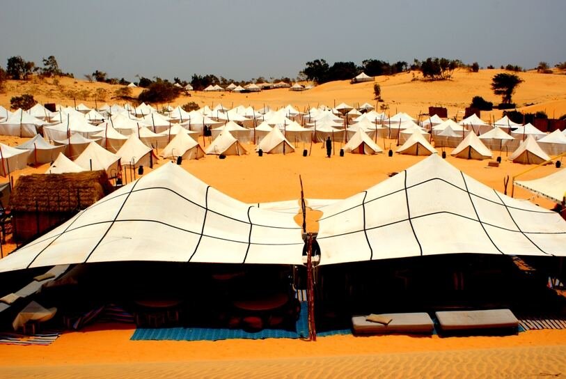 Bivouac dans le désert de Lompoul