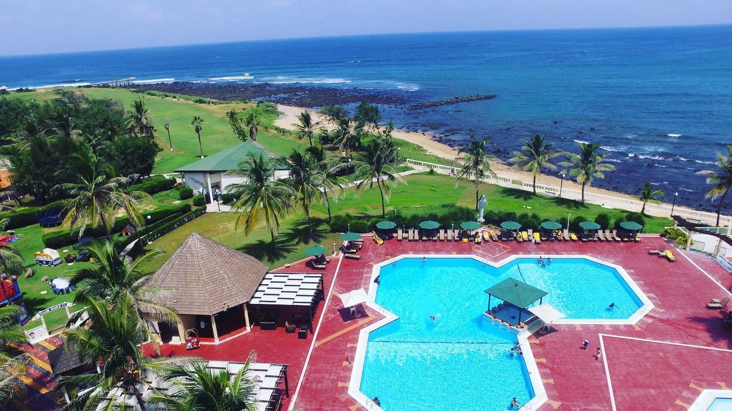Le King Fahd Palace, sur la pointe des Almadies, à Dakar