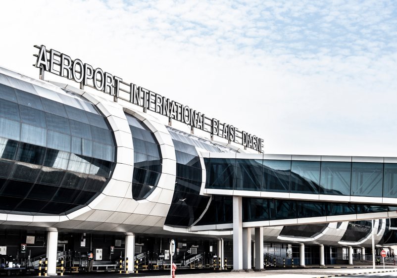 Blaise Diagne International Airport, in Diass